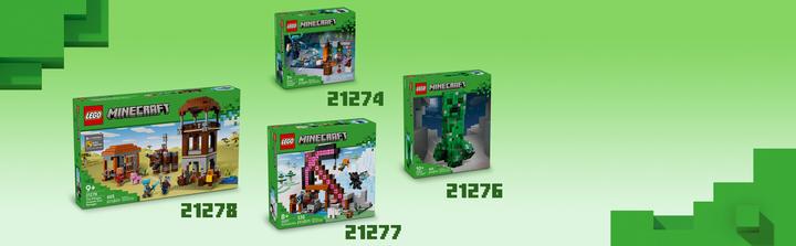 Produktbild LEGO Der Enderman-Turm (21279, LEGO Minecraft)