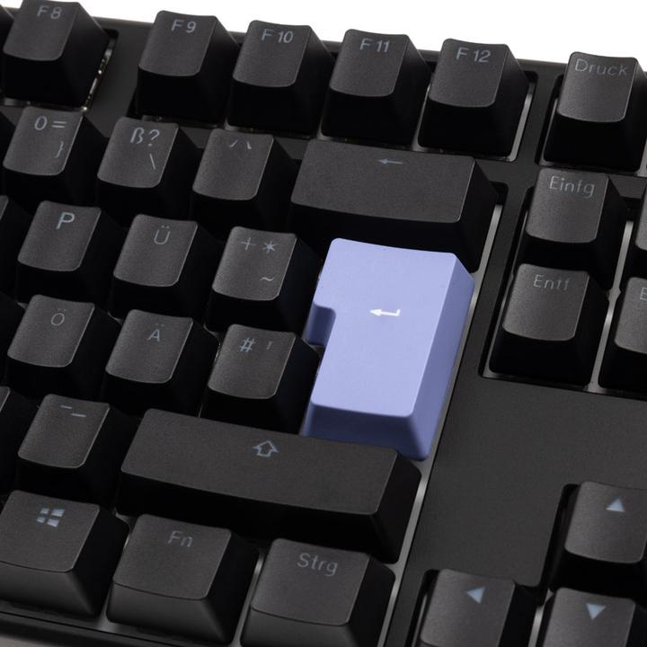 Produktbild Ducky One 3 Classic Black/White Gaming Tastatur, RGB LED - MX-Brown (DE, Kabelgebunden)