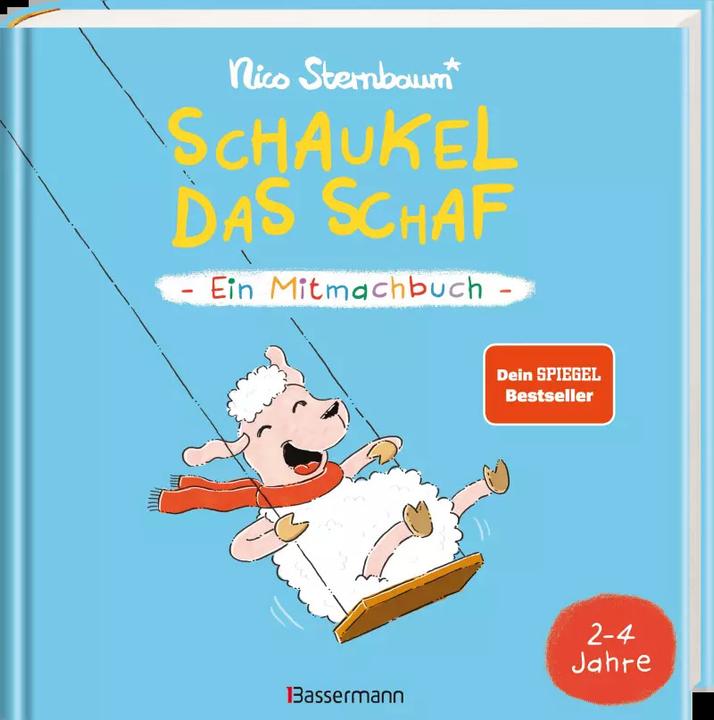 Actual product image Schaukel das Schaf - Ein Mitmachbuch. Für Kinder von 2 bis 4 Jahren (German)