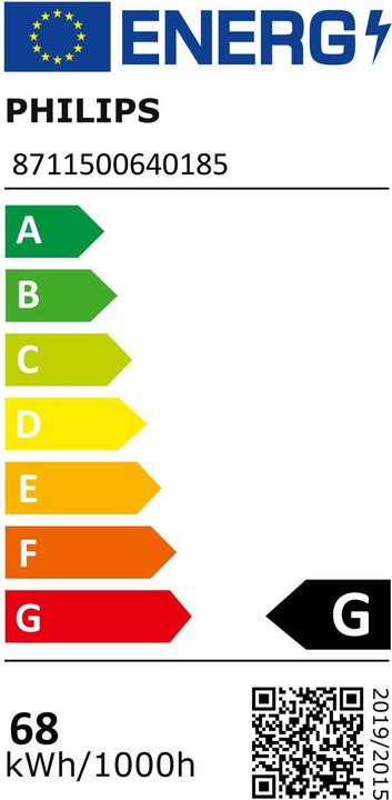 Energie-Label Philips Master TL-D Secura (G13, 58.50 W, 5000 lm, 1 x, A)