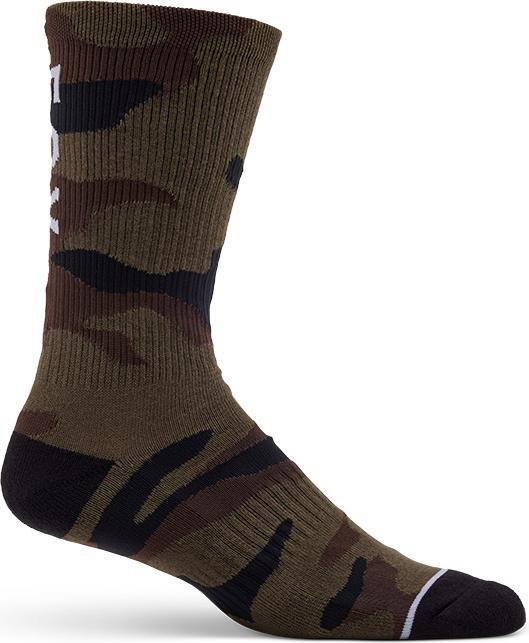Fox Socks 24 Camo Crew Grn Cam (36 - 41)