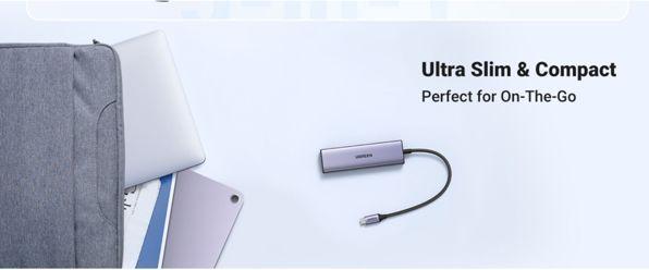 Actual product image Ugreen USB-C Hub (USB-C, 5 Ports)