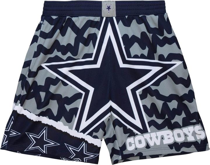 Mitchell & Ness M&N Dallas Cowboys JUMBOTRON Basketball Shorts - S (S)