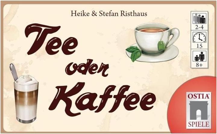 Image du produit OSTTK002 - Thé ou café, jeu de cartes, pour 2-4 joueurs, à partir de 8 ans (EN, édition DE) (Anglais)