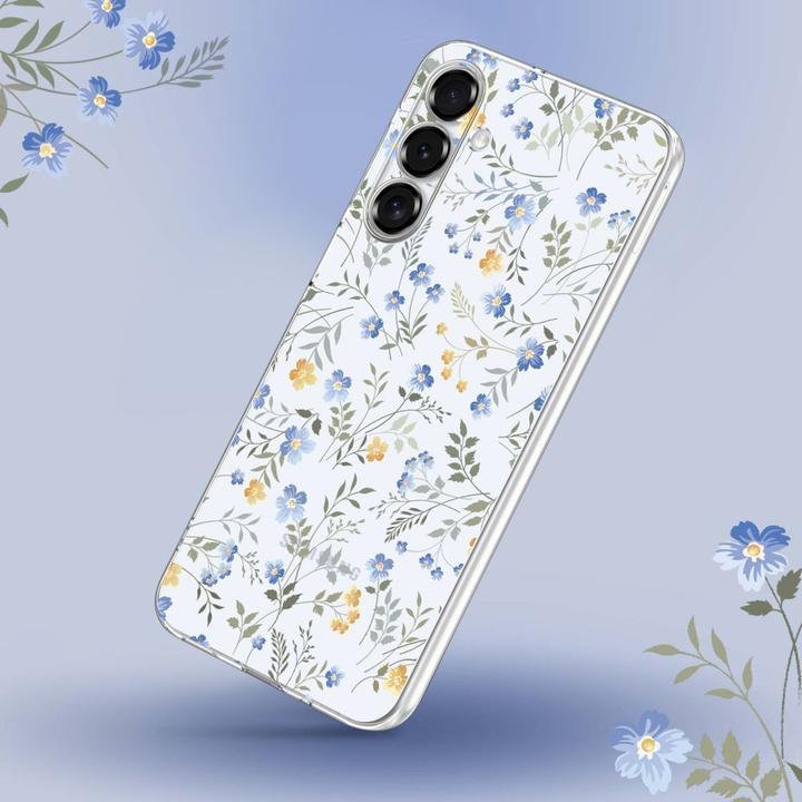 Produktbild Spigen FlexAir Case for Samsung Galaxy A36 5G - Daisies with Leaves (Samsung Galaxy A36)