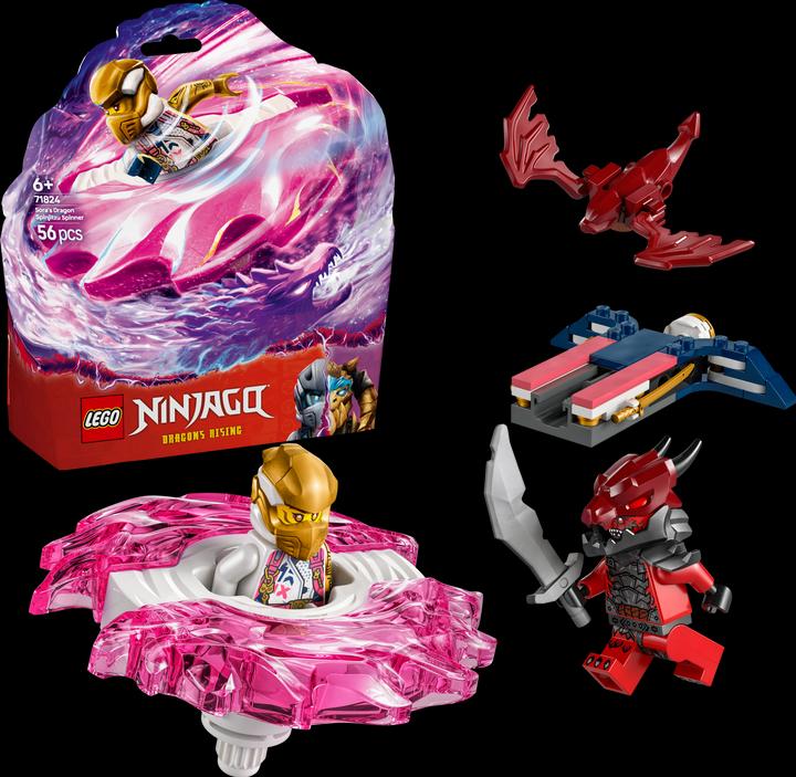 Produktbild LEGO Soras Drachen-Spinjitzu-Spinner (71824, LEGO Ninjago)
