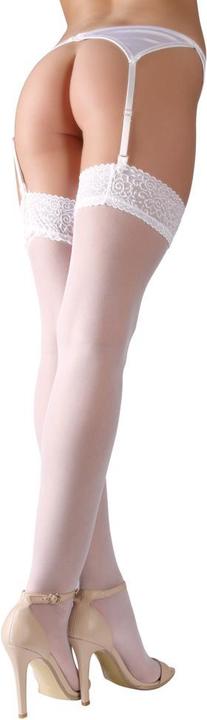 Produktbild Cottelli Collection Straps-Strümpfe weiss (XL)