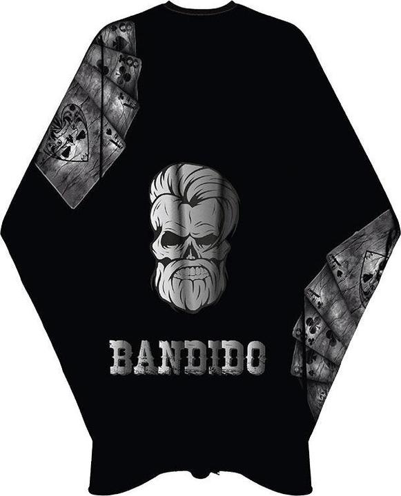 Bandido Star Barber Cape Black