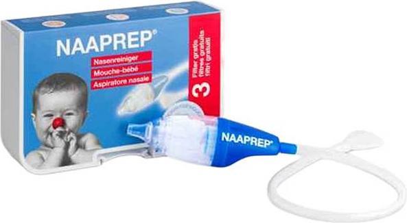 Actual product image Naaprep Nose cleaner including 3 filters