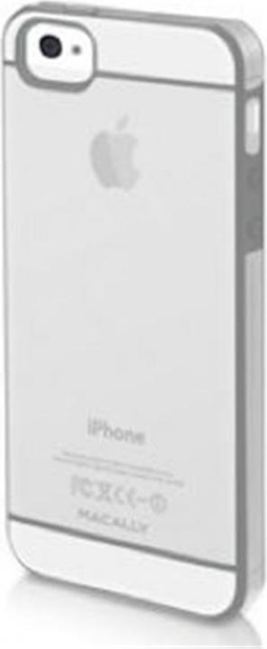 Image du produit Macally Étui rigide pour iPhone 5/5S/SE Gris (Apple iPhone 5, Apple iPhone 5s)