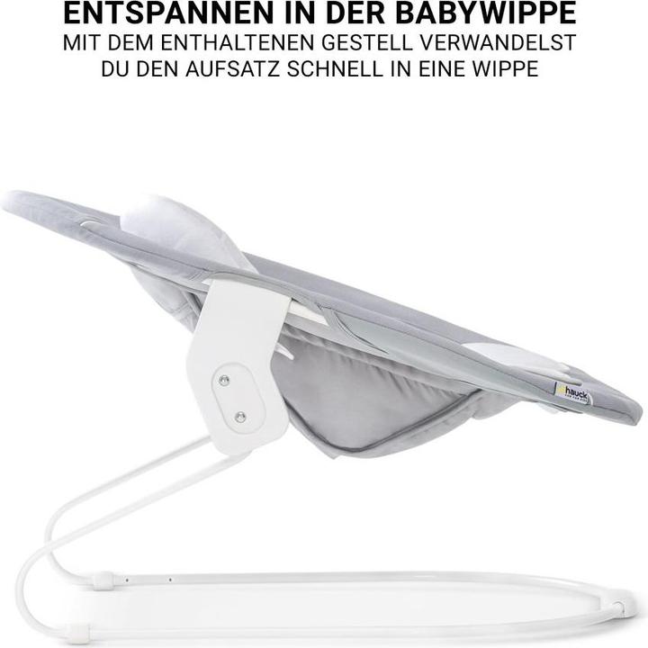 Produktbild Hauck Hochstühle Beta Plus White 5-tlg. Newborn Set - Hochstuhl + 2in1 (Hochstuhl)