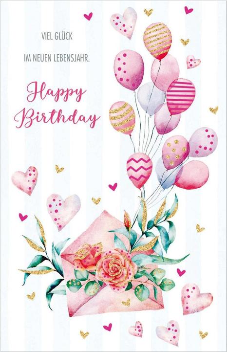 Image du produit Susy Card Carte d'anniversaire Enveloppe 11 x 17 cm (1 pcs)