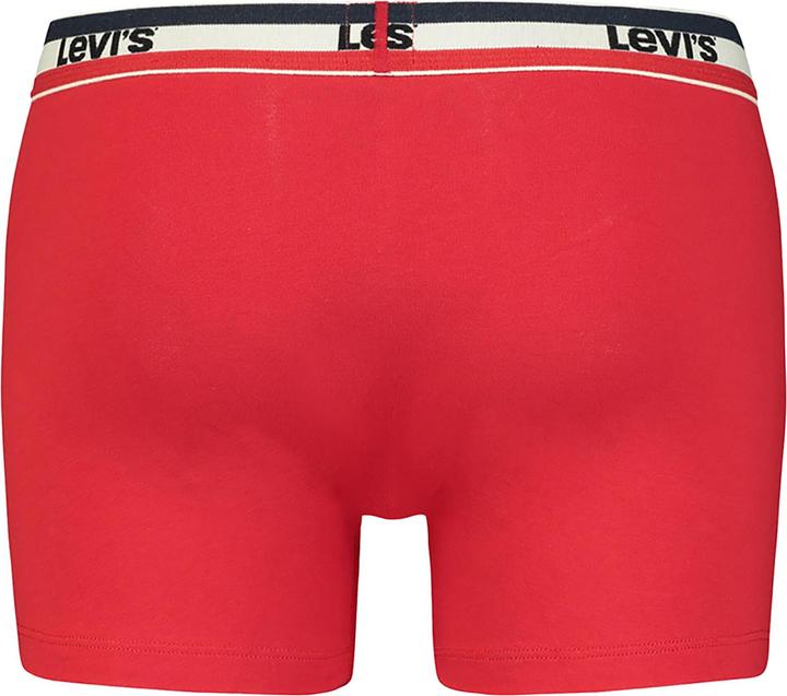 Produktbild Levis Boxershorts Casual Stretch MEN SPRTSWR LOGO BOXER BRIEF 3P (M, 3er Pack)