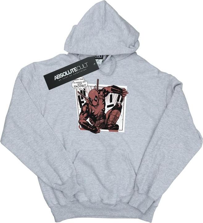Produktbild Deadpool Breaktime Tacos Kapuzenpullover (L)