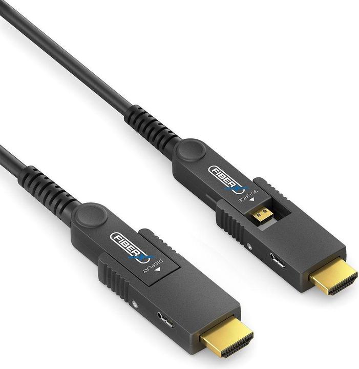Produktbild Purelink FiberX Serie - Micro HDMI/HDMI 4K Glasfaser Verlängerung - 70m (70 m, HDMI)