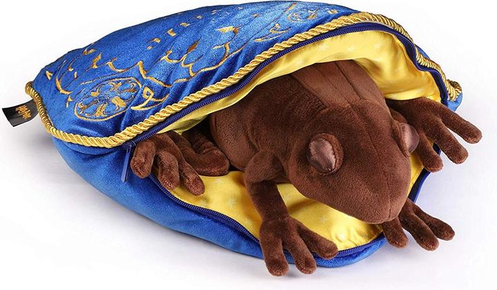 Produktbild Noble Collection Harry Potter: Schokofrosch auf Kissen (11 cm)