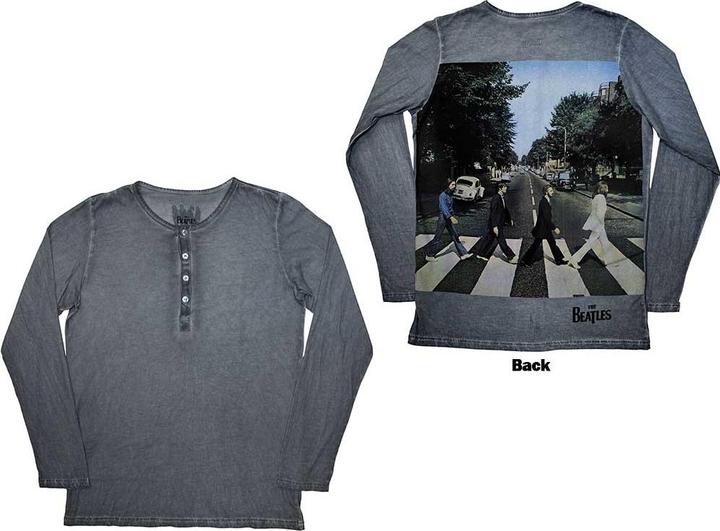 Produktbild The Beatles Abbey Road Back Print Stone Wash Back Print (Longsleeve) (XL)