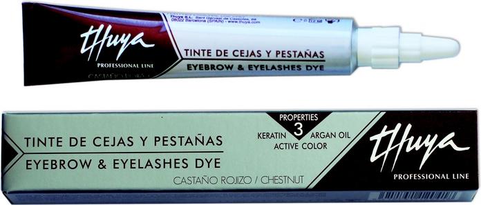 Actual product image Thuya Eyelash colour "Chestnut"