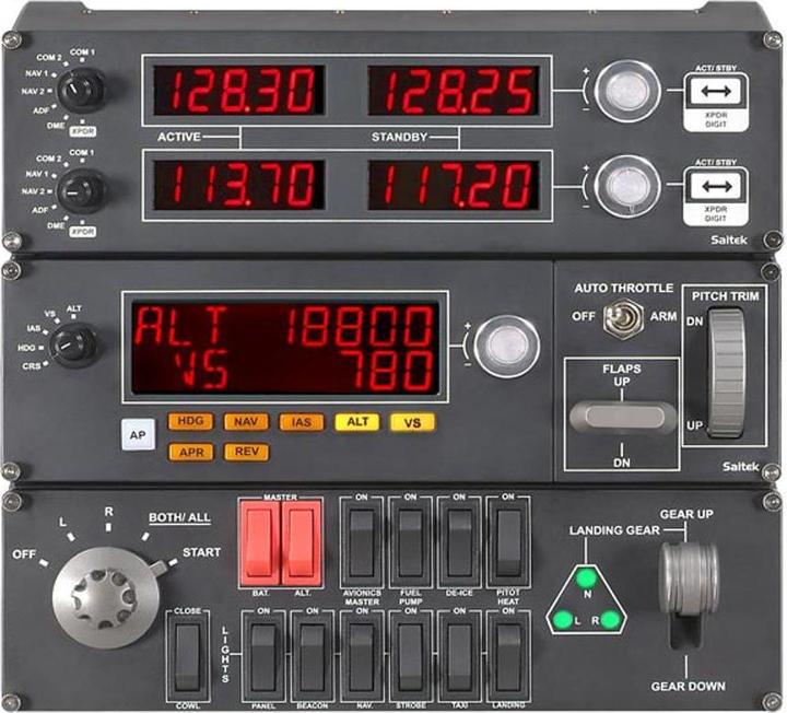 Produktbild Logitech G Saitek Pro Flight Radio Panel (PC)