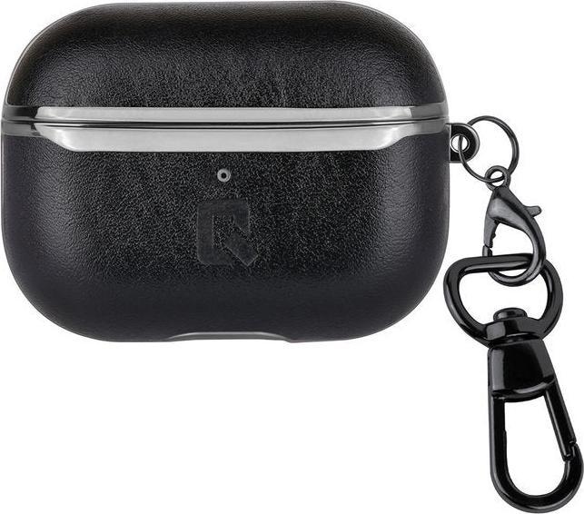 Actual product image UNIQ Accessory AirPods Pro Sleeve Case Black with snap hook No.548 (Headphone sleeve)