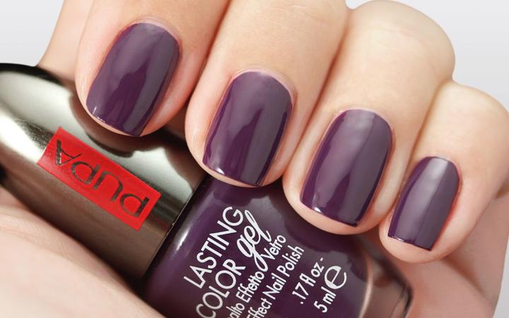 Actual product image Pupa Milano Lasting Color Gel 104 Jellied Plum 5 ml (104, Gel-Effect Nail Polish)