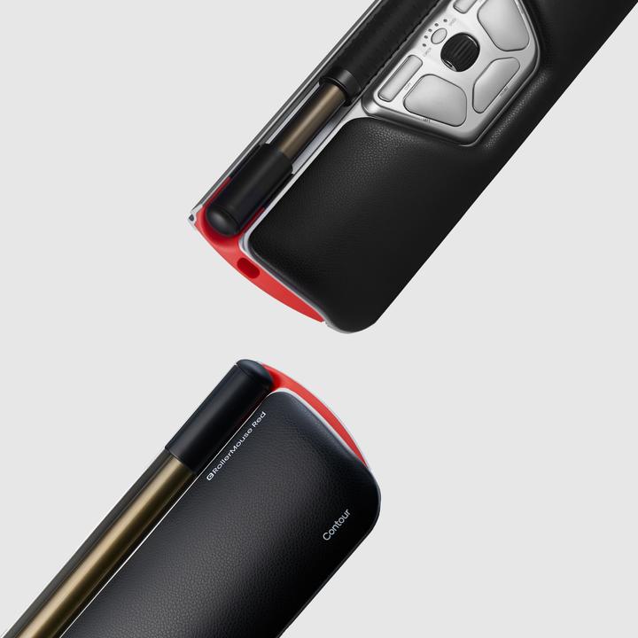 Image du produit Contour RollerMouse rouge, filaire (Filaire)