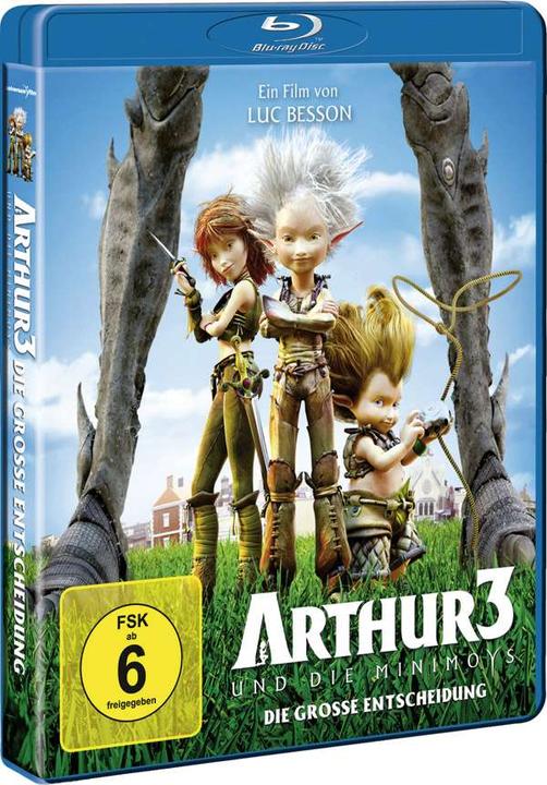 Produktbild Arthur und die Minimoys 3 Die grosse Entscheidung (Blu-ray, 2010, Englisch, Deutsch)