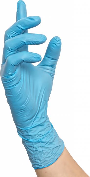 Image du produit Nitras Gant à usage unique SUPREME NITRILE taille XL bleu Nitrile EN 374 EPI catégorie III (XL)