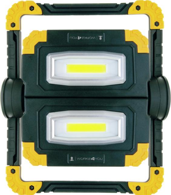Productafbeelding Schwaiger Multifunctionele schijnwerper opvouwbaar met draaibare lichtunits (1000 lm)