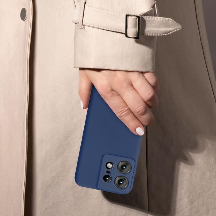 Immagine prodotto Cadorabo Custodia per Motorola Moto Edge 50 Pro TPU Liquid Silicone Case (Motorola Edge 50 Pro)