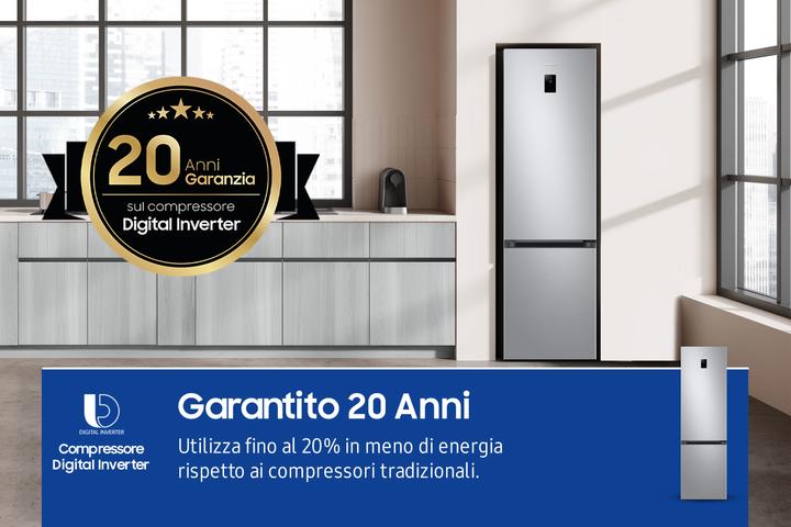 Actual product image Samsung RB38C774DSA No Frost EcoFlex Combined Refrigerator (390 l)