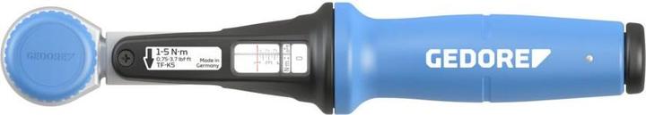 Actual product image Gedore TF-K5 Torque spanner TORCOFIX TF-K 1-5 Nm (1/4", 1 Nm, 5 Nm)