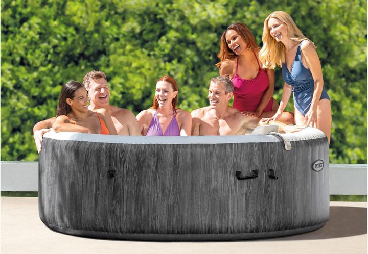 Produktbild Intex Pure SPA Bubble GreyWood XXL Deluxe (6 Pers.)