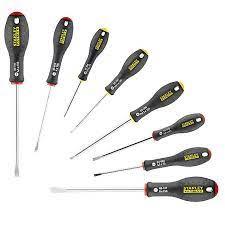 Produktbild Stanley Tools STA060212 PH/SL/PZ/TX Standard-Schraubendreher – Gelb/Schwarz (Set von 12)