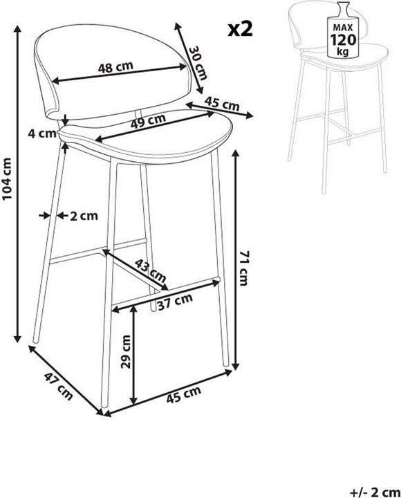 Actual product image Beliani Kiana