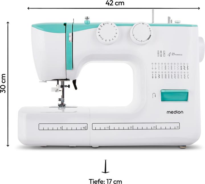 Image du produit Medion LIFE® Machine à coudre à bras libre SM60 (MD10689)