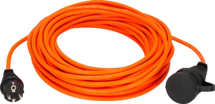 Actual product image Brennenstuhl 1169940 Power Extension Cable Orange 20 m Oil Resistant, UV-Best (20 m, CEE 7/3)