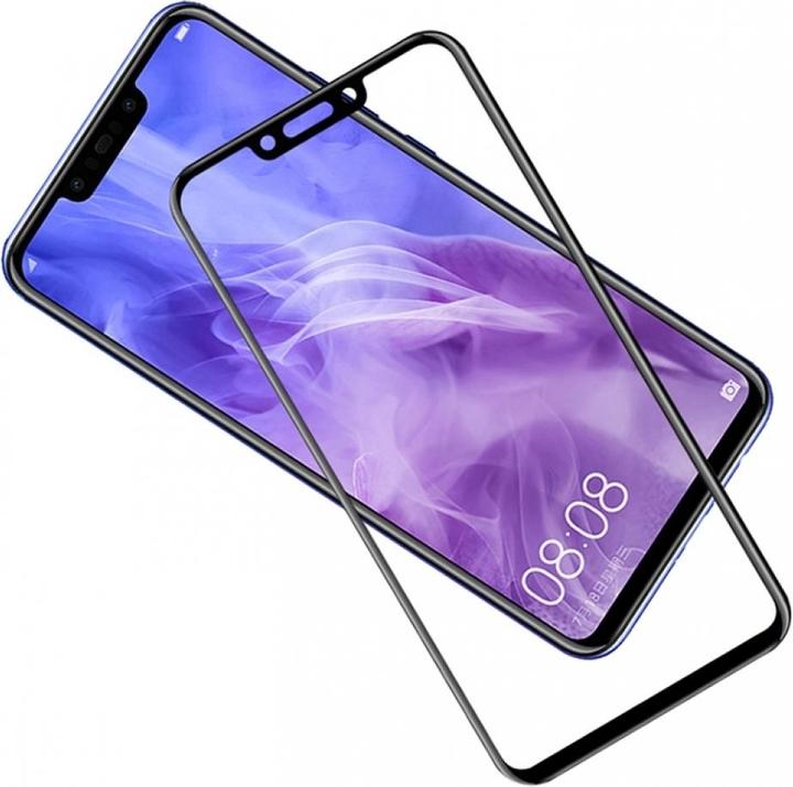 Actual product image Screenguard Huawei Mate 20 Lite Full Screen Protective Glass Film 2.5D 9H (1 Piece, Mate 20 Lite)