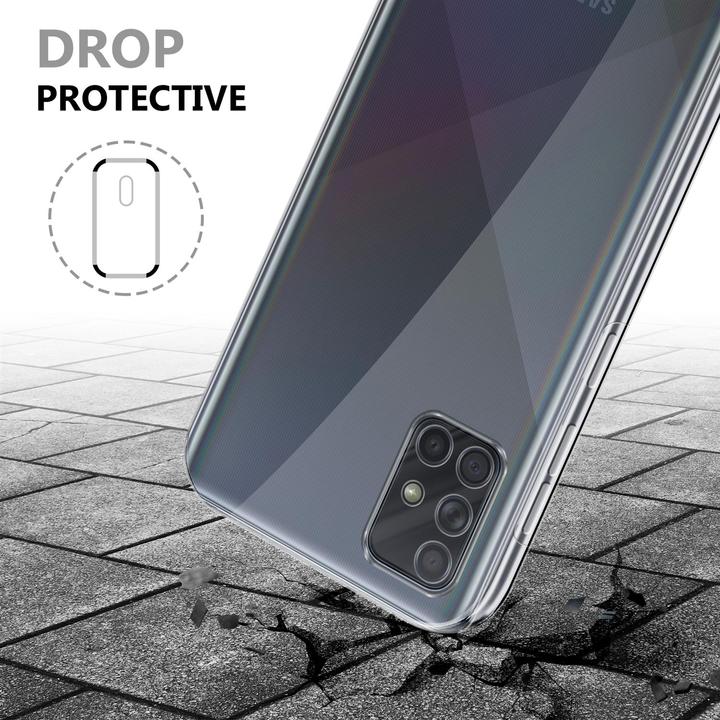Produktbild Cadorabo TPU 360 Grad Case Cover (Samsung Galaxy A71 5G)