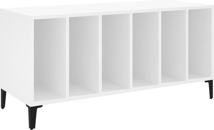Image du produit VidaXL Plattenschrank Weiss 100x38x48 cm Holzwerkstoff