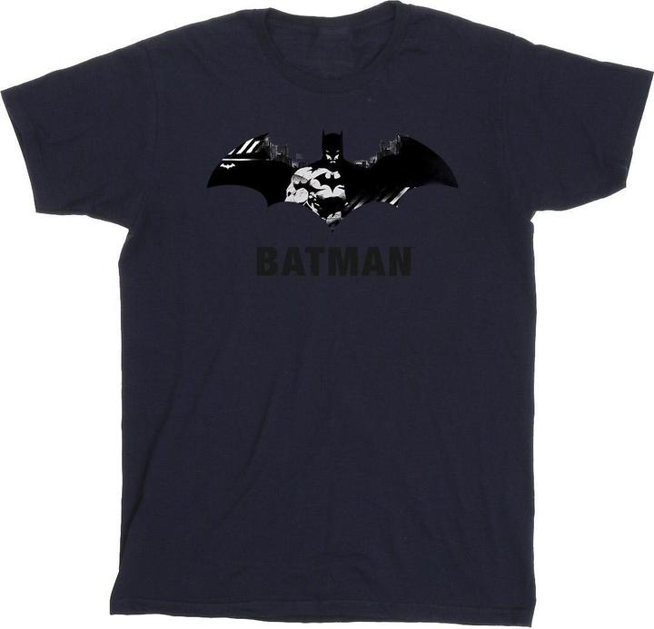 Batman Black Stare Logo TShirt Jungen