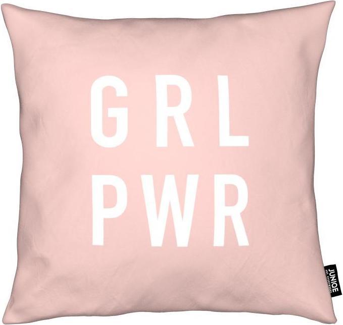 Actual product image Juniqe GRL - Quotes & Slogans (50 x 50 cm)