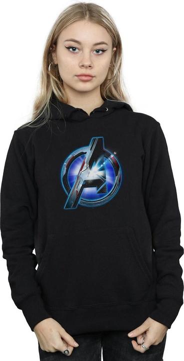 Avengers Endgame Glowing Logo Kapuzenpullover (XXL)