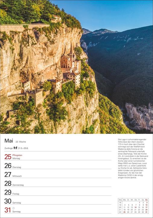 Actual product image Harenberg Italien Wochenplaner 2026 - Eine Reise in 53 Bildern (German)