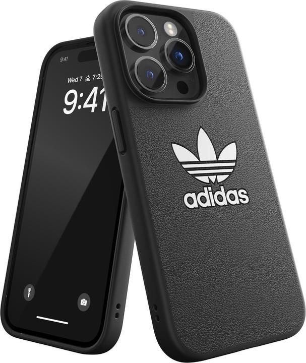 Actual product image adidas OR Moulded Case BASIC iPhone 14 Pro 6.1" czarny/black 50178 (Apple iPhone 14 Pro)