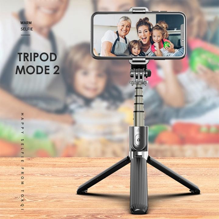 Image du produit Ueli Express Canne à selfie avec trépied intégré et télécommande 82cm