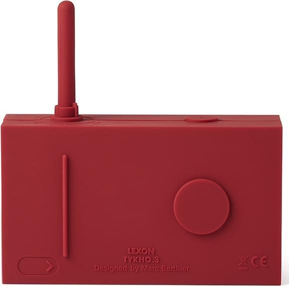 Image du produit Lexon TYKHO 3 BT/FM rouge foncé (VHF, Bluetooth)