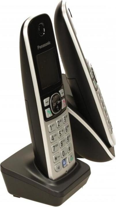 Image du produit Panasonic KX-TG6812 Téléphone DECT Identification de l'appelant