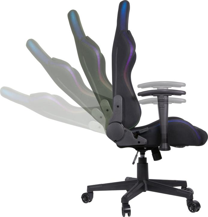 Produktbild Speedlink REGYS RGB Gaming Chair schwarz RGB-Beleuchtung Atmungsaktive Bezüge