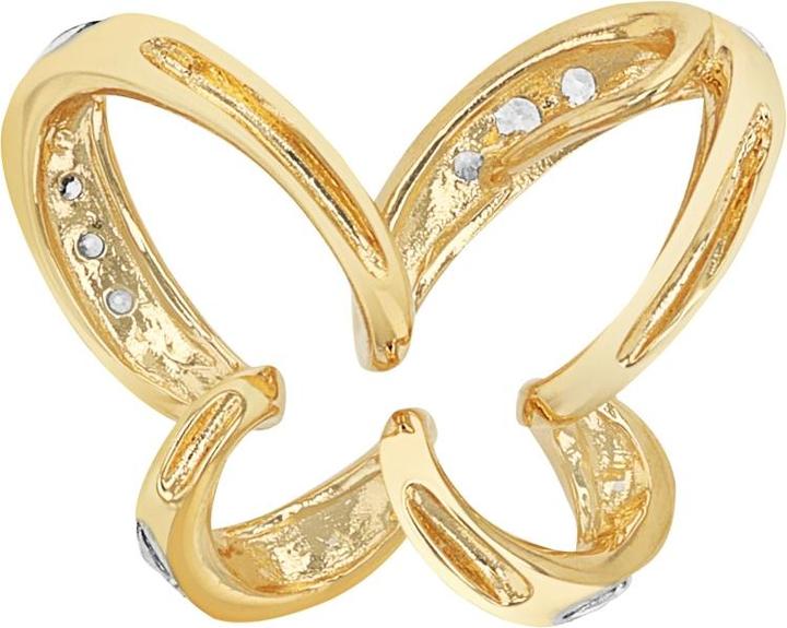 Immagine prodotto Amor Ciondolo da donna, oro 375, zirconi sintetici. | Farfalla (Oro 375, 9 ct)